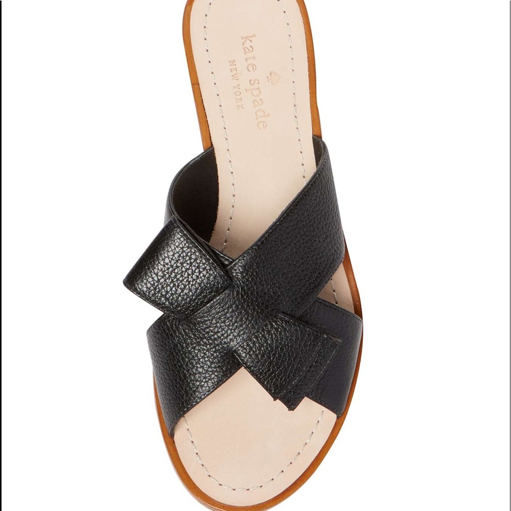 NWOT, KATE SPADE NEW YORK BECKY BOW SLIDE SANDAL,